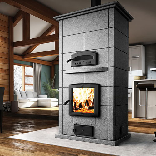 Valcourt FM1500 Mass Wood Fireplace with Oven - Discontinued