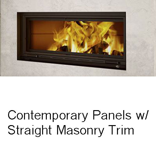 Valcourt St. Laurent Zero Clearance Wood Fireplace