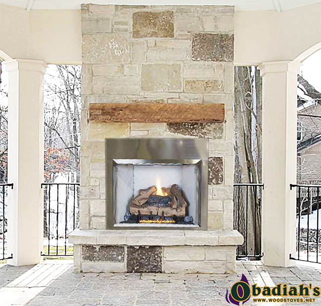 Astria Valiant OD / Superior VRE4000 Vent Free Outdoor Gas Fireplace 