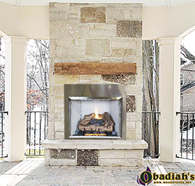 Astria Valiant OD / Superior VRE4000 Vent Free Outdoor Gas Fireplace 