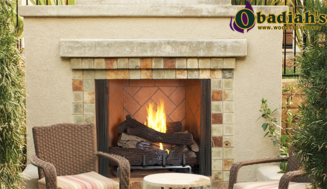 Astria Venetian / Superior VRE6000 Vent Free Outdoor Gas Fireplace 