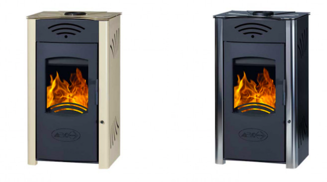 ABC Vulkan Hydro Coal Stove - Gold and Inox (Stainless Steel) 