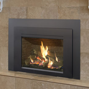 Hearthstone 8860 Coburn Gas Insert In Black Matte With Black Matte