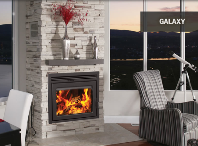 Supreme Galaxy Wood Fireplace - Discontinued — Brochure