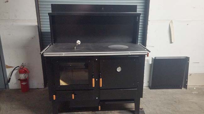 2000 heco Wood Stove with Baking Oven