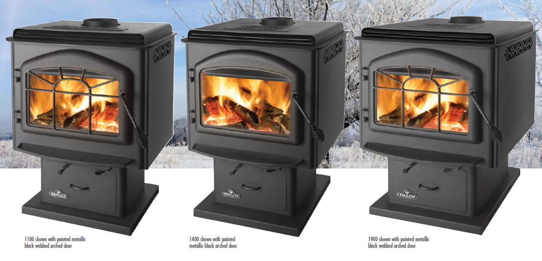 Napoleon Huntsville 1400 Wood Stove - Discontinued — Specifications