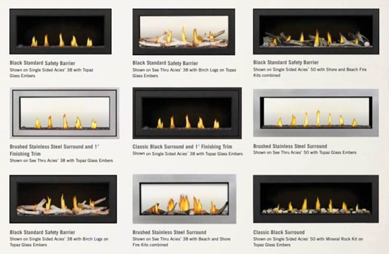 Napoleon L38 Acies Single Sided Linear Direct Vent Gas Fireplace - Discontinued — Installation Manual
