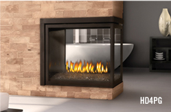 HD4PG Napoleon Peninsula Gas Fireplace