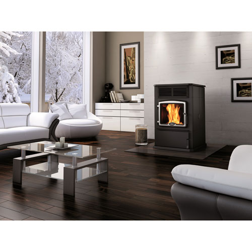 Osburn-5000-Pellet-Stove-Brushed-Door