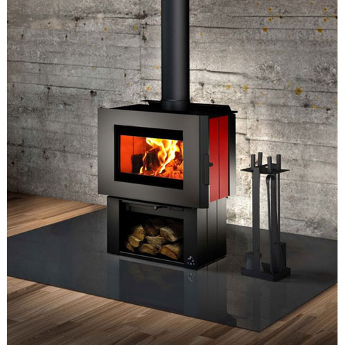 Osburn-Soho-Woodstove-With-Red-Panels