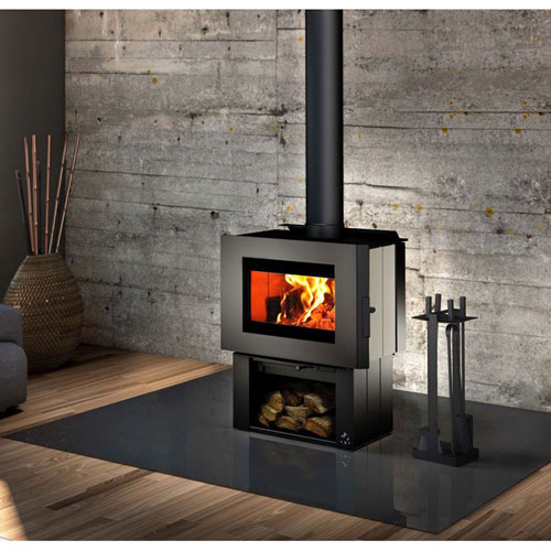 Osburn-Soho-Woodstove-Grey-Solid